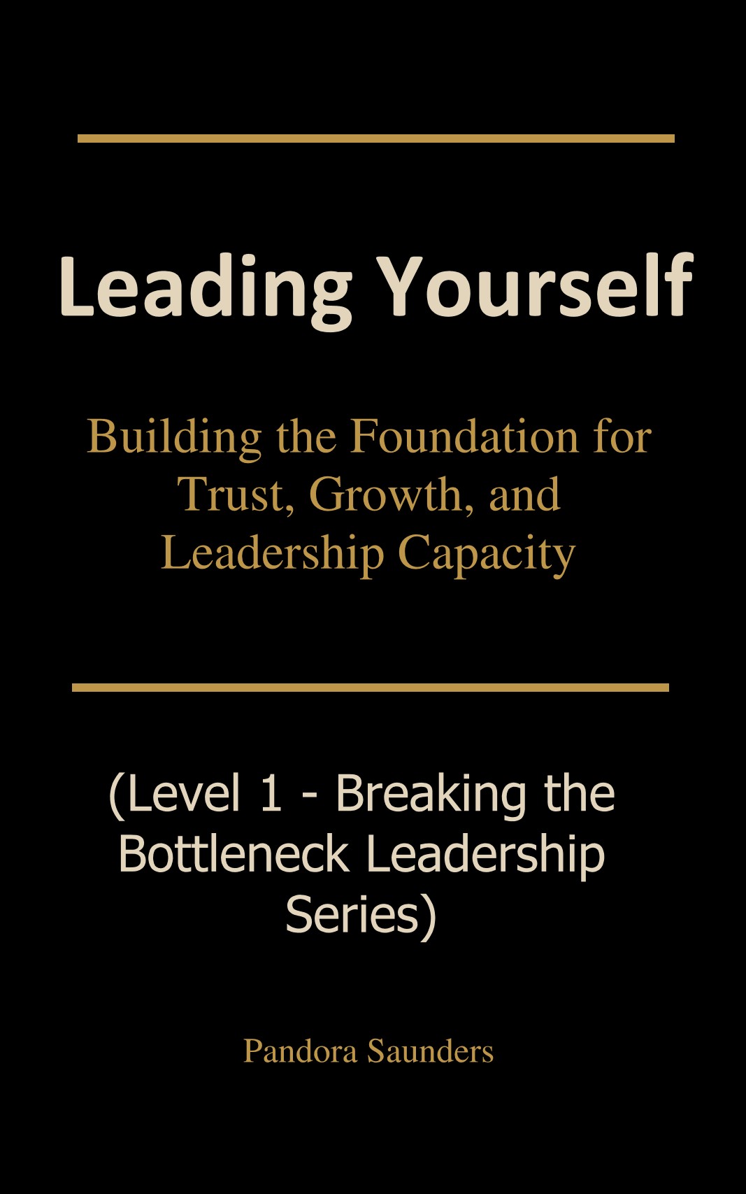 Leading Yourself Workbook Cover